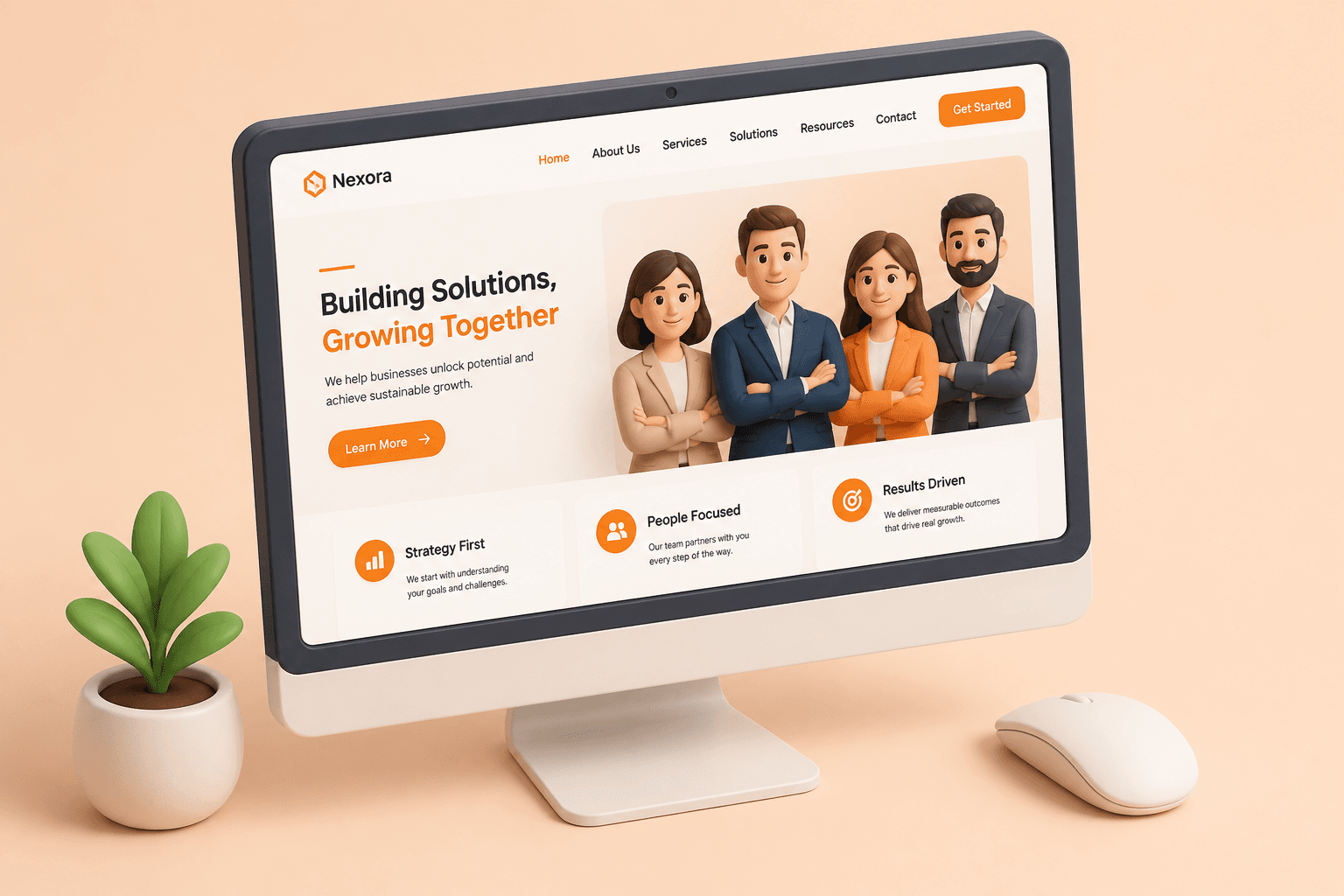 Website Development (Corporate / Business) illustration