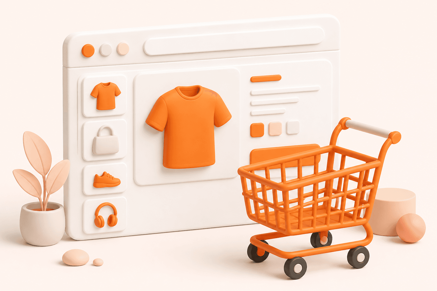 E-Commerce Website Development illustration