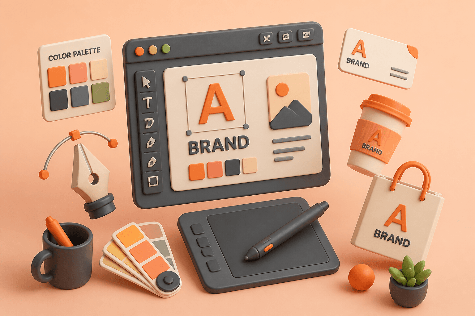 Creative Design Package illustration