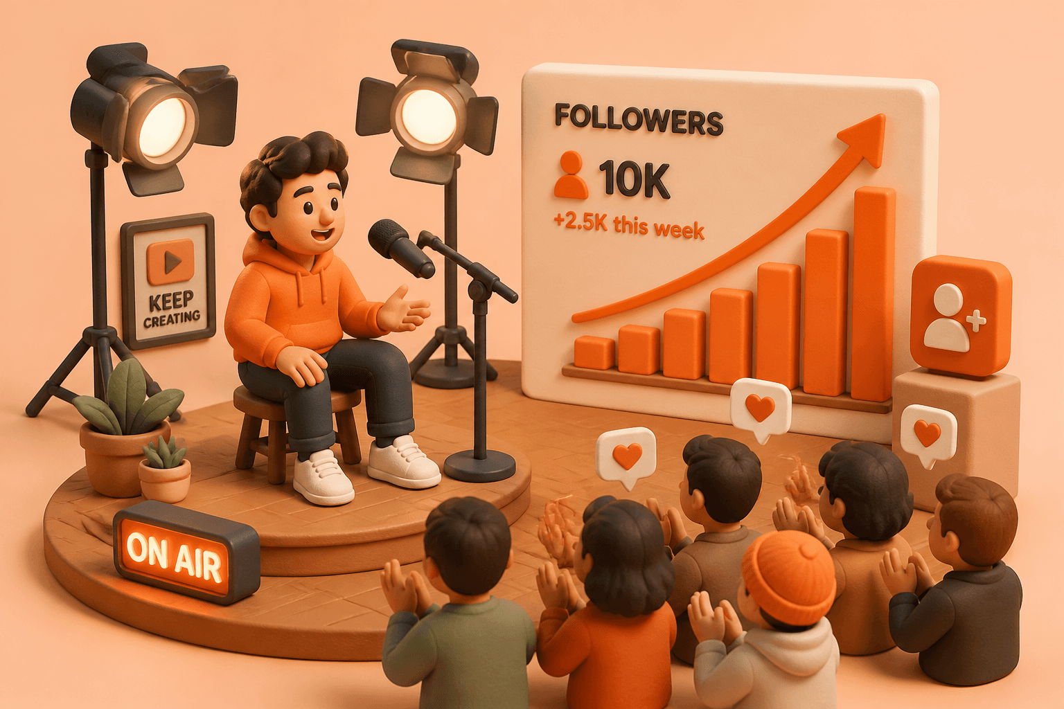 Artist & Creator Growth Management illustration
