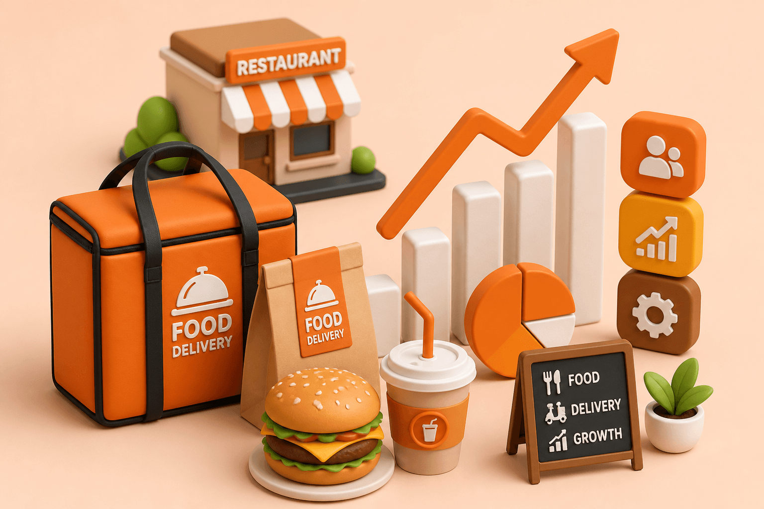 F&B Growth Management illustration